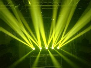 effect of ERA YY-L425 led super beam stage lighting