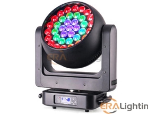 37x25W RGBW 4in1 Led Zoom Wash Moving Head Light