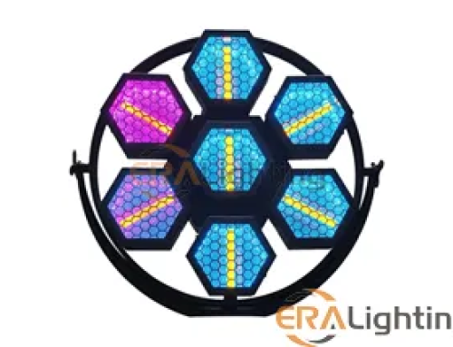 Mini Hexa RGB Led Round Retro Light VINT 7
